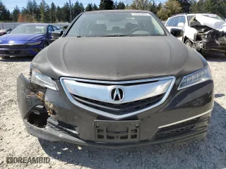 2016 Acura TLX V6 Tech with VIN 19UUB2F57GA004076, listed as a Copart auction lot 53543055 with 35,328 mi miles and Salvage Title. Bid and sale history available at carsss.com. Image 5.
