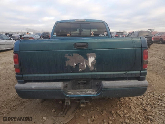 1998 Dodge Ram 1500 with VIN 3B7HC13Z6WG241172, listed as a Copart auction lot 82784324 with 0 mi miles and Salvage Title. Bid and sale history available at carsss.com. Image 6.