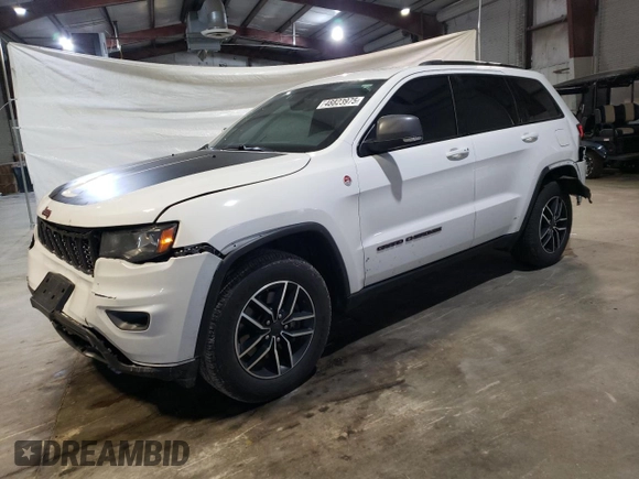 2021 Jeep Grand Cherokee Trailhawk with VIN 1C4RJFLG1MC759440, listed as a Copart auction lot 48823975 with 63,340 mi miles and Salvage title. Bid and sale history available at DreamBid. Image 1.