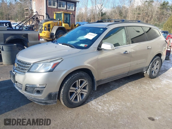 2015 Chevrolet Traverse LT with VIN 1GNKVHKDXFJ389653, listed as a IAAI auction lot 41349149 with 141,516 mi miles and . Bid and sale history available at DreamBid. Image 18.