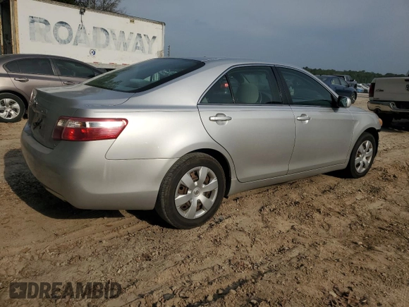 2008 Toyota Camry LE with VIN 4T1BE46K78U229298, listed as a Copart auction lot 54454795 with 180,036 mi miles and Salvage Title. Bid and sale history available at carsss.com. Image 3.
