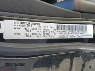 2013 Dodge Durango R/T with VIN 1C4SDJCT3DC616157, listed as a Copart auction lot 64488295 with 220,626 mi miles and Non repairable. Bid and sale history available at DreamBid. Image 13.