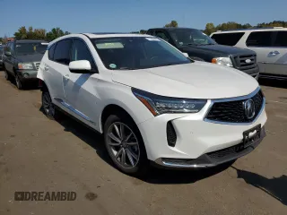 2022 Acura RDX w/Technology Package with VIN 5J8TC2H52NL016904, listed as a Copart auction lot 71400284 with 13,024 mi miles and Salvage Title. Bid and sale history available at carsss.com. Image 4.