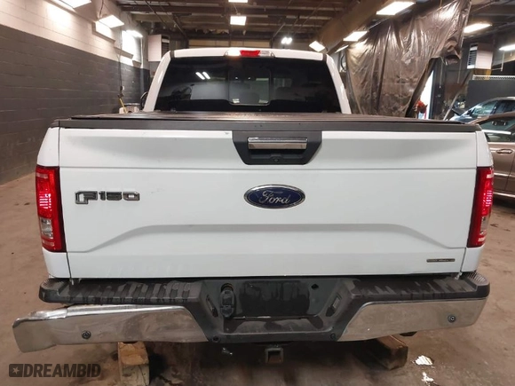2015 Ford F-150 XLT w/HD Payload Pkg with VIN 1FTFW1EF8FKF09732, listed as a IAAI auction lot 41064468 with 105,340 mi miles. Bid and sale history available at carsss.com. Image 16.