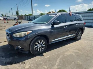 2014 Infiniti QX60 z VIN 5N1AL0MN2EC510966, wystawiony jako Copart lot #66268725 z przebiegiem 142 059 mil mil oraz Czysty tytuł • Clean title. Historia ofert i sprzedaży dostępna na DreamBid. Obrazek 1.