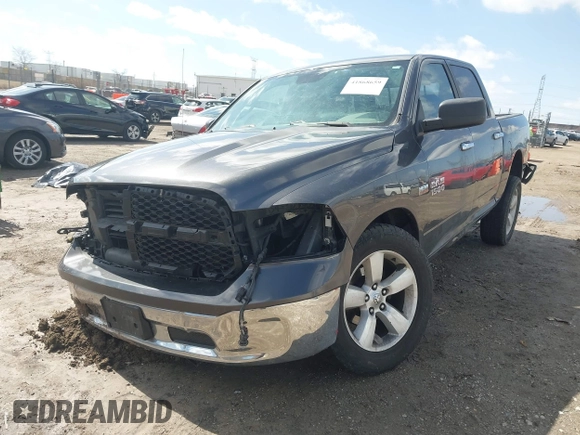 2017 Ram 1500 Big Horn z VIN 1C6RR7LT2HS766282, wystawiony jako IAAI lot #41868659 z przebiegiem 133 887 mil mil oraz . Historia ofert i sprzedaży dostępna na DreamBid. Obrazek 2.