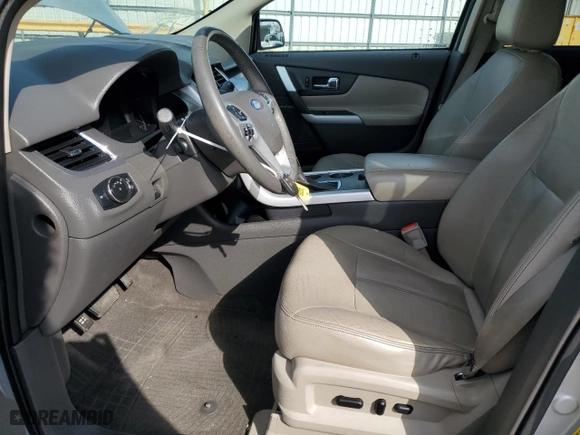 2012 Ford Edge SEL with VIN 2FMDK3JC7CBA48129, listed as a Copart auction lot 51974505 with 207,217 mi miles and Salvage Title. Bid and sale history available at carsss.com. Image 7.