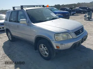 2001 Honda CR-V SE with VIN JHLRD187X1C031780, listed as a IAAI auction lot 41843270 with 220,901 mi miles. Bid and sale history available at carsss.com. Image 1.