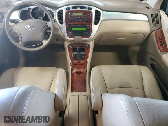 2007 Toyota Highlander w/3rd Row with VIN JTEDP21A970129098, listed as a Copart auction lot 55512315 with 187,344 mi miles and Salvage title. Bid and sale history available at DreamBid. Image 8.