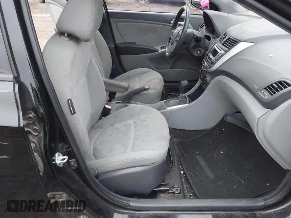 2014 Hyundai Accent GS with VIN KMHCT5AE9EU197712, listed as a IAAI auction lot 41493618 with 83,890 mi miles. Bid and sale history available at carsss.com. Image 5.