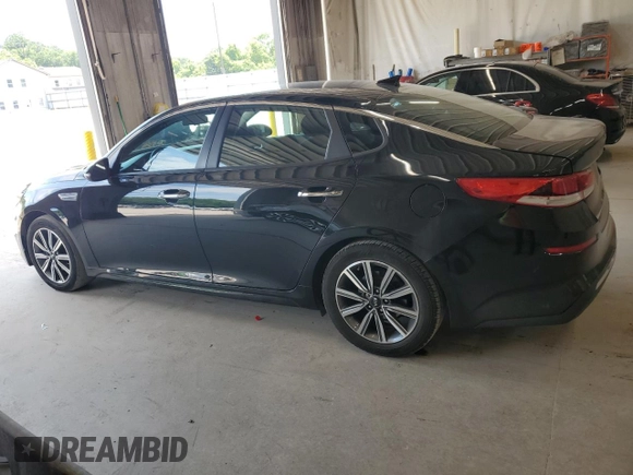 2019 Kia Optima LX with VIN 5XXGT4L36KG361205, listed as a Copart auction lot 62567075 with 47,166 mi miles and Salvage title. Bid and sale history available at DreamBid. Image 2.