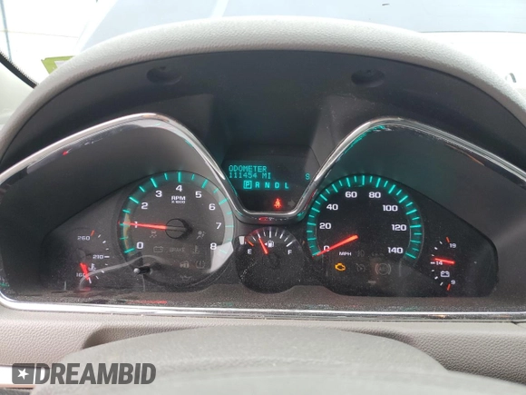 2013 Chevrolet Traverse LS with VIN 1GNKVFKD8DJ104255, listed as a Copart auction lot 84887014 with 111,454 mi miles and Salvage Title. Bid and sale history available at DreamBid. Image 9.