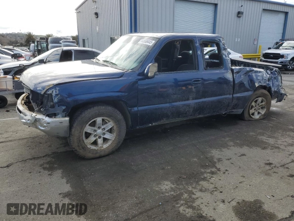 2001 Chevrolet Silverado 1500 LS with VIN 2GCEC19V211397296, listed as a Copart auction lot 44568445 with 344,705 mi miles and Salvage Title. Bid and sale history available at DreamBid. Image 1.