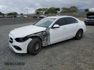 2023 Mercedes-Benz C 300 z VIN W1KAF4GB0PR118319, wystawiony jako Copart lot #54358015 z przebiegiem Nie podano mil oraz Szkoda całkowita • Salvage title. Historia ofert i sprzedaży dostępna na DreamBid. Obrazek 1.