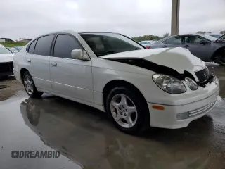 2000 Lexus GS 300 with VIN JT8BD68S0Y0110241, listed as a Copart auction lot 41993575 with 37,197 mi miles and Salvage Title. Bid and sale history available at DreamBid. Image 4.