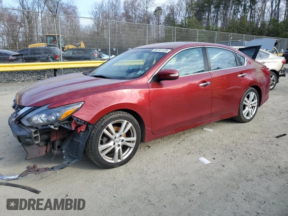2016 Nissan Altima SL with VIN 1N4BL3AP0GC116228, listed as a Copart auction lot 50741125 with 129,034 mi miles and Salvage title. Bid and sale history available at DreamBid. Image 1.