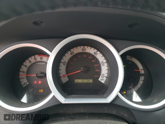 2015 Toyota Tacoma with VIN 3TMMU4FN7FM086266, listed as a Copart auction lot 47877855 with 107,381 mi miles and Clean title. Bid and sale history available at DreamBid. Image 9.