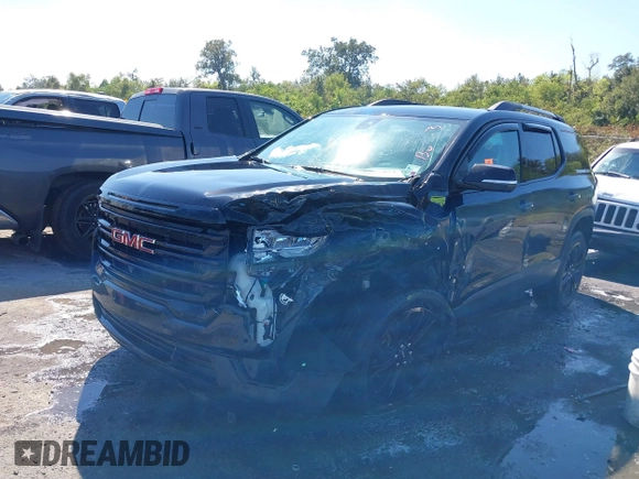 2022 GMC Acadia SLT with VIN 1GKKNMLS5NZ117143, listed as a IAAI auction lot 40665874 with 48,298 mi miles. Bid and sale history available at carsss.com. Image 17.
