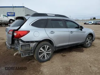 2018 Subaru Outback Limited with VIN 4S4BSENC4J3231501, listed as a Copart auction lot 48344835 with 77,017 mi miles and Salvage title. Bid and sale history available at DreamBid. Image 3.