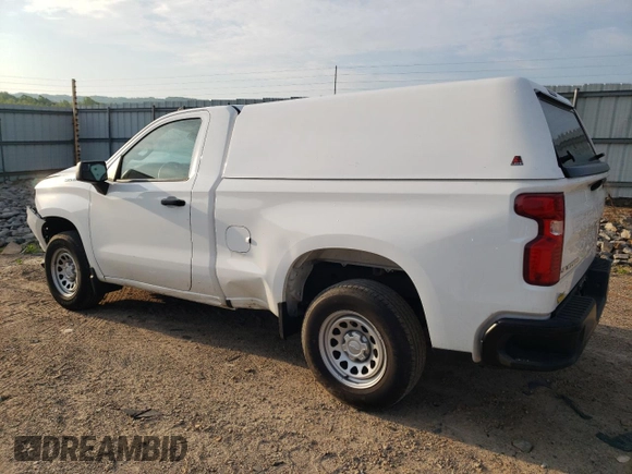 2023 Chevrolet Silverado 1500 Work Truck with VIN 3GCNAAEK0PG343268, listed as a Copart auction lot 54327815 with 82,603 mi miles and Clean Title. Bid and sale history available at DreamBid. Image 2.