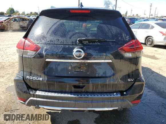 2018 Nissan Rogue SV with VIN 5N1AT2MT1JC819459, listed as a Copart auction lot 49686195 with 98,954 mi miles and Salvage Title. Bid and sale history available at carsss.com. Image 6.
