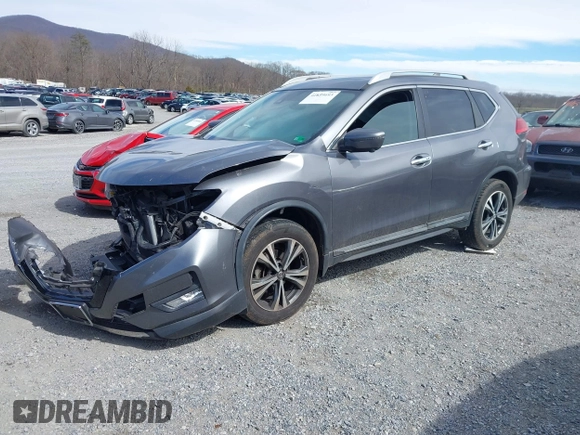 2017 Nissan Rogue SL with VIN 5N1AT2MV6HC871486, listed as a IAAI auction lot 41859693 with 92,344 mi miles. Bid and sale history available at carsss.com. Image 2.