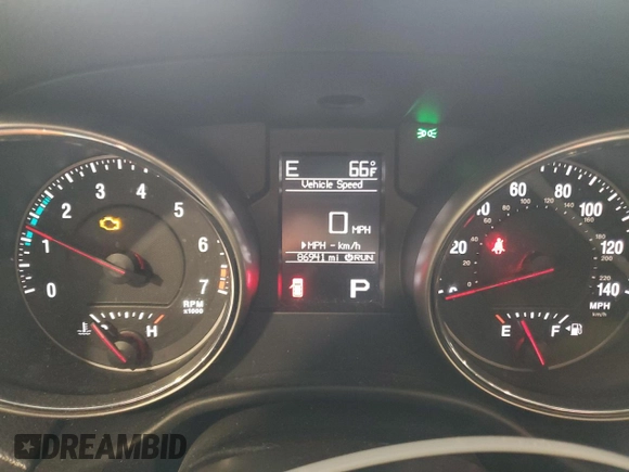 2011 Jeep Grand Cherokee Laredo with VIN 1J4RR4GG6BC657808, listed as a Copart auction lot 55255685 with 86,941 mi miles and Salvage title. Bid and sale history available at DreamBid. Image 9.