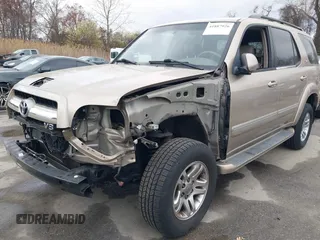2006 Toyota Sequoia SR5 with VIN 5TDBT44A36S259629, listed as a IAAI auction lot 41887926 with 170,072 mi miles and . Bid and sale history available at DreamBid. Image 12.