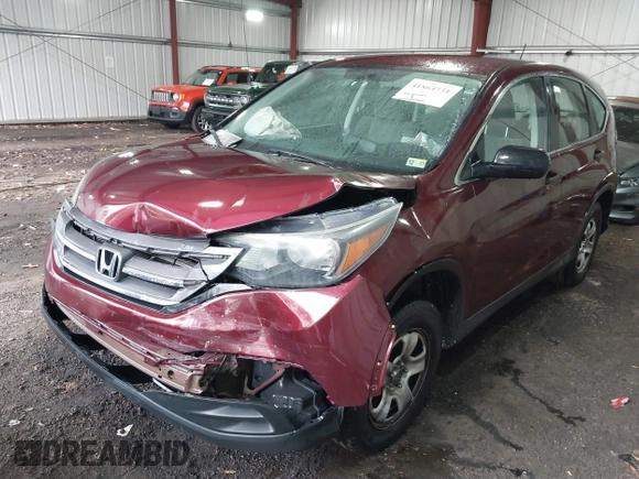 2014 Honda CR-V LX with VIN 5J6RM4H33EL012631, listed as a IAAI auction lot 41864731 with 157,139 mi miles. Bid and sale history available at carsss.com. Image 6.