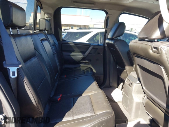 2011 Nissan Titan SL with VIN 1N6BA0EC5BN307529, listed as a IAAI auction lot 41729522 with 221,260 mi miles. Bid and sale history available at carsss.com. Image 8.
