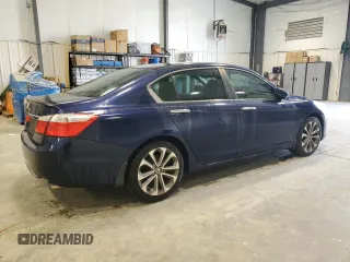 2014 Honda Accord Sport with VIN 1HGCR2F54EA100543, listed as a Copart auction lot 53095245 with 168,380 mi miles and Clean Title. Bid and sale history available at DreamBid. Image 3.