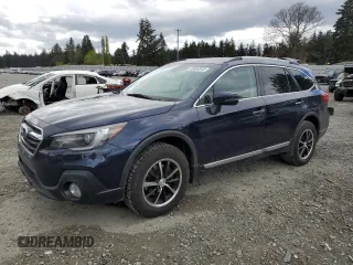 2018 Subaru Outback Touring z VIN 4S4BSETC0J3327421, wystawiony jako Copart lot #53654915 z przebiegiem 97 177 mil mil oraz Szkoda całkowita • Salvage title. Historia ofert i sprzedaży dostępna na DreamBid. Obrazek 1.