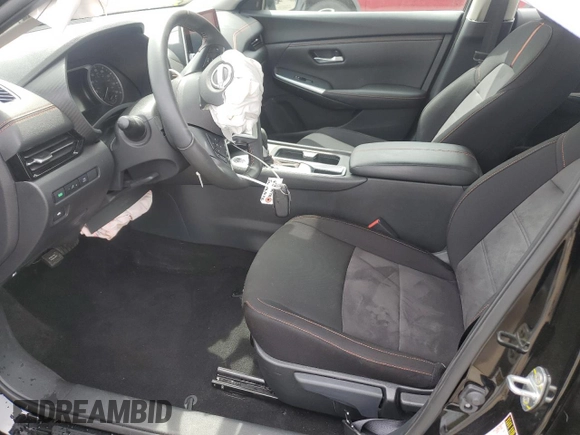 2024 Nissan Sentra SR with VIN 3N1AB8DVXRY351720, listed as a Copart auction lot 58720845 with 6,166 mi miles and Salvage title. Bid and sale history available at DreamBid. Image 7.
