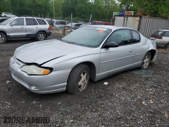 2004 Chevrolet Monte Carlo LS с VIN 2G1WW12E049327350, выставлен на аукционе Copart как лот 55428785 с пробегом Не указан миль и Списание • Salvage title. История ставок и продаж доступна на DreamBid. Изображение 1.