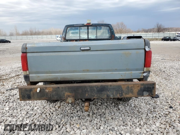 1995 Ford F-250 with VIN 2FTHF26H4SCA78884, listed as a Copart auction lot 50710285 with 205,568 mi miles and Clean title. Bid and sale history available at DreamBid. Image 6.