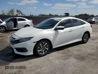 2016 Honda Civic EX with VIN 19XFC2F75GE089051, listed as a Copart auction lot 55036395 with 114,112 mi miles and Salvage Title. Bid and sale history available at DreamBid. Image 1.