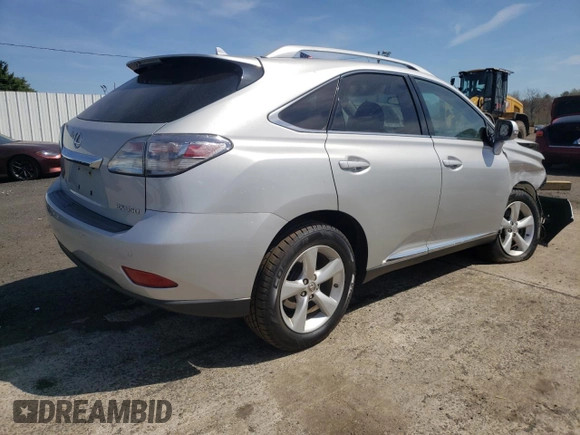 2011 Lexus RX 350 with VIN 2T2BK1BA2BC119610, listed as a Copart auction lot 54019405 with 196,083 mi miles and Salvage Title. Bid and sale history available at DreamBid. Image 3.