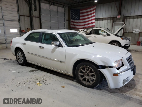2010 Chrysler 300 with VIN 2C3CA6CT8AH329985, listed as a Copart auction lot 84556624 with 165,348 mi miles and Salvage Title. Bid and sale history available at carsss.com. Image 4.
