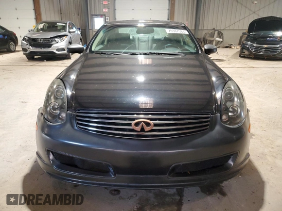 2004 Infiniti G35 w/Leather z VIN JNKCV54E04M801610, wystawiony jako Copart lot #45455485 z przebiegiem 162 732 mil mil oraz Szkoda całkowita • Salvage title. Historia ofert i sprzedaży dostępna na DreamBid. Obrazek 5.