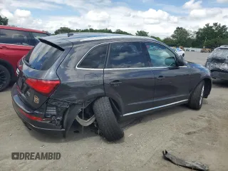2014 Audi Q5 Premium Plus with VIN WA1LFAFPXEA077217, listed as a Copart auction lot 64427965 with 102,452 mi miles and Salvage title. Bid and sale history available at DreamBid. Image 3.