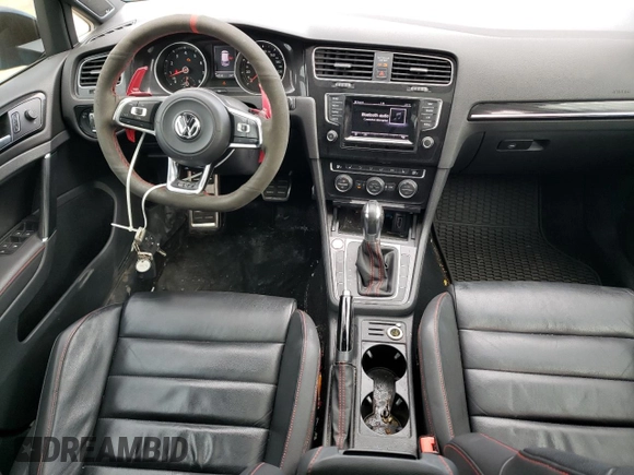 2015 Volkswagen GTI Autobahn with VIN 3VW4T7AU6FM006794, listed as a Copart auction lot 74454114 with 145,516 mi miles and Salvage Title. Bid and sale history available at DreamBid. Image 8.