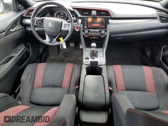 2020 Honda Civic Si with VIN 2HGFC1E53LH201033, listed as a Copart auction lot 77314194 with 79,000 mi miles and Clean Title. Bid and sale history available at DreamBid. Image 8.