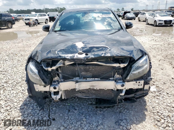 2021 Mercedes-Benz C 300 with VIN W1KWF8EB5MR643470, listed as a Copart auction lot 62184825 with 45,051 mi miles and Salvage title. Bid and sale history available at DreamBid. Image 5.