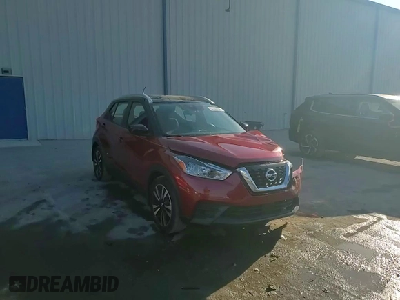 2020 Nissan Kicks SV with VIN 3N1CP5CV8LL565944, listed as a Copart auction lot 53355745 with 14,429 mi miles and Salvage Title. Bid and sale history available at carsss.com. Image 13.