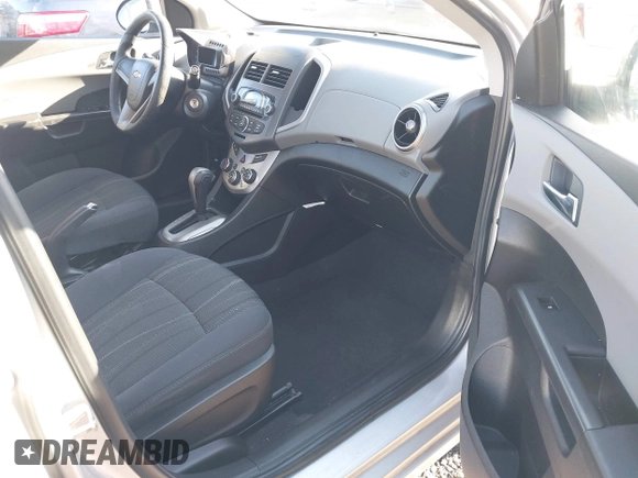 2012 Chevrolet Sonic LT with VIN 1G1JC5SH0C4178833, listed as a IAAI auction lot 41400504 with 163,356 mi miles and . Bid and sale history available at DreamBid. Image 5.