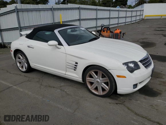 2005 Chrysler Crossfire Limited with VIN 1C3AN65L35X046887, listed as a Copart auction lot 55347975 with 155,037 mi miles and Clean Title. Bid and sale history available at DreamBid. Image 4.