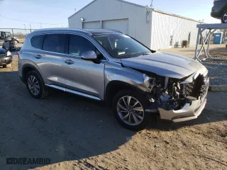 2020 Hyundai Santa Fe SEL with VIN 5NMS33AD3LH280701, listed as a Copart auction lot 43733545 with 63,086 mi miles and Salvage Title. Bid and sale history available at carsss.com. Image 4.