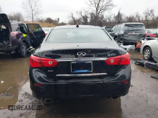 2015 Infiniti Q50 Premium with VIN JN1BV7AR1FM405854, listed as a IAAI auction lot 41516401 with 89,382 mi miles and . Bid and sale history available at DreamBid. Image 17.