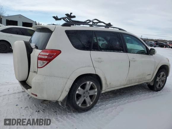 2010 Toyota RAV4 Sport with VIN 2T3RF4DV9AW041582, listed as a Copart auction lot 42402725 with 262,601 mi miles and Salvage Title. Bid and sale history available at carsss.com. Image 3.
