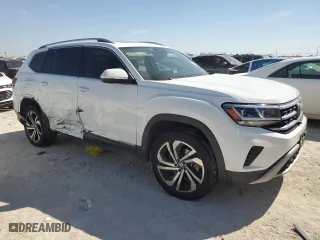 2021 Volkswagen Atlas 3.6L V6 SEL Premium with VIN 1V2TR2CA8MC508769, listed as a Copart auction lot 46821315 with 35,358 mi miles and Salvage Title. Bid and sale history available at carsss.com. Image 4.